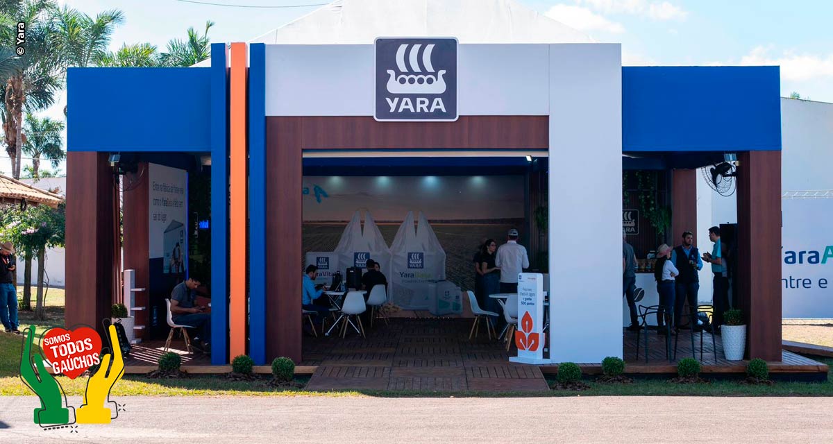 Yara marca presença na AgroBrasília com inovação para  as principais culturas do Cerrado