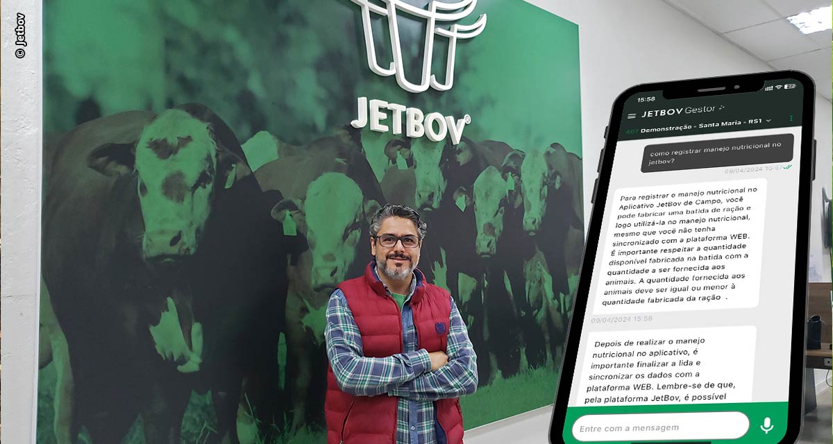 ChatGPT da pecuária: JetBov anuncia lançamento de aplicativo que promete otimizar a gestão do produtor de gado de corte
