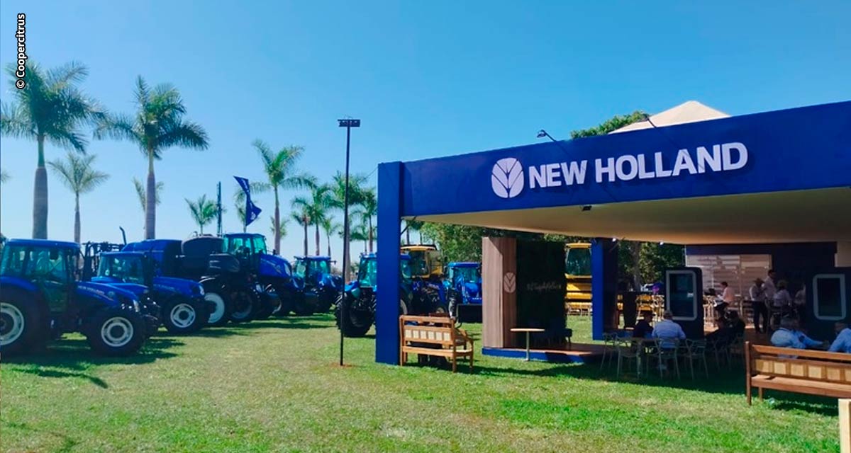 New Holland leva inovações e condições especiais à Coopercitrus Expo 2024