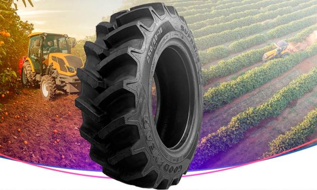 Tratores melhoram eficiência no campo com pneus adaptados à agricultura mecanizada