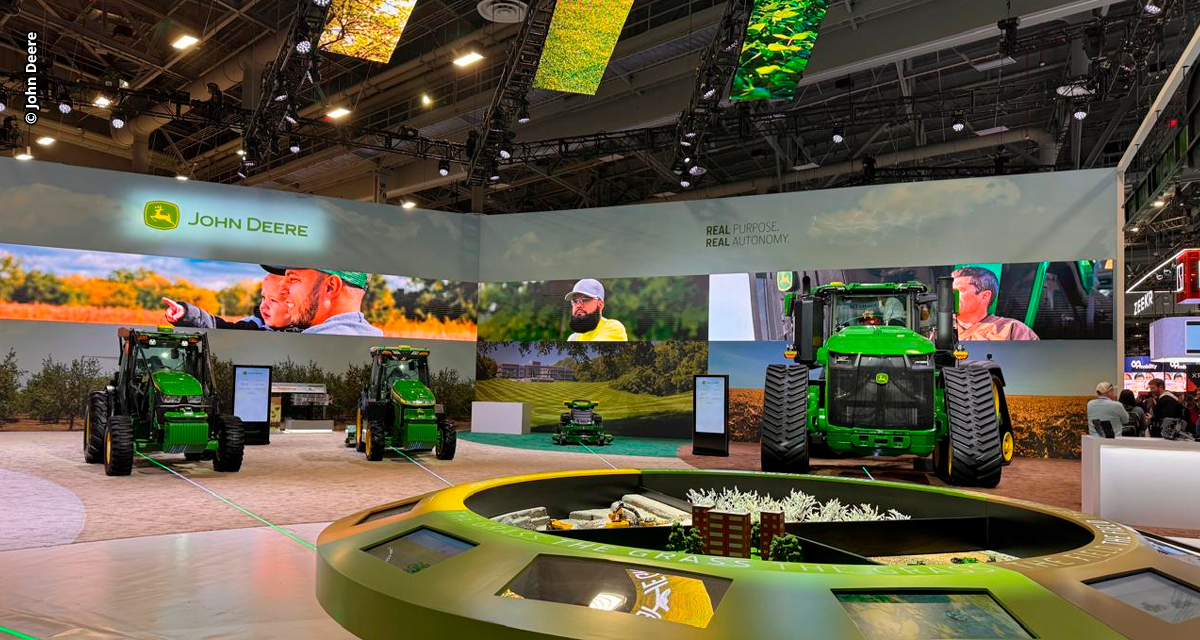 John Deere apresenta novas soluções autônomas na CES 2025