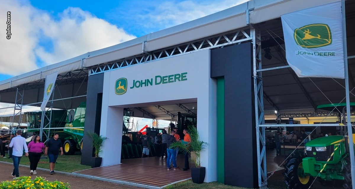 John Deere apresenta inovações em conectividade e plantio na Expodireto Cotrijal 2025