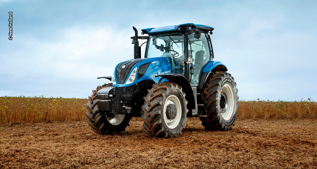 New Holland leva à Expodireto novo trator T6.140 Electro Command, com motor eletrônico